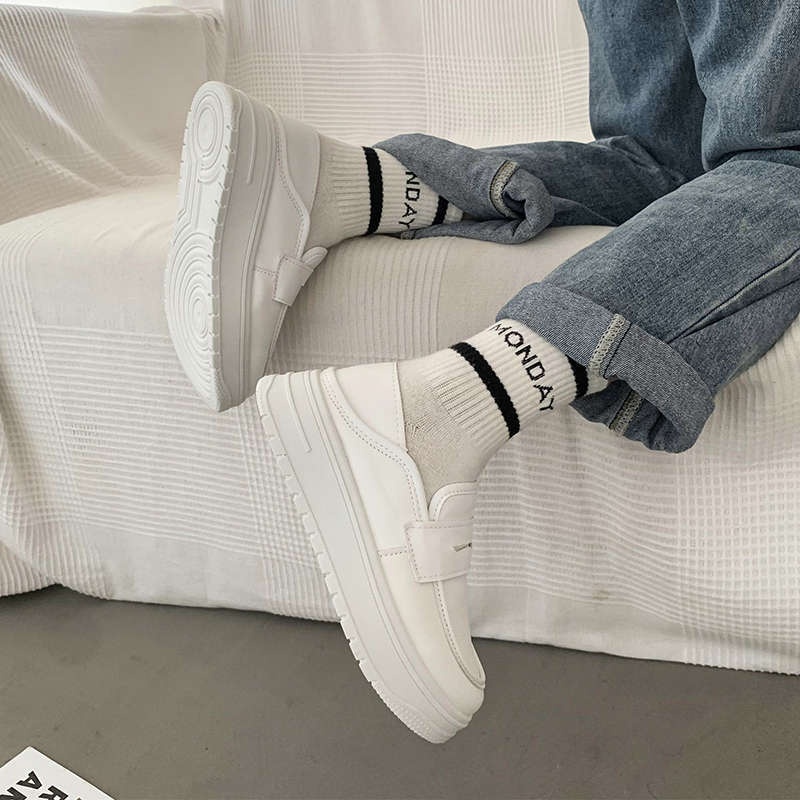 ShoeGlobe Damen-Pflegeschuhe in Weiß, weiche Sohle, beidseitig tragbar, neues Modell Frühjahr/Herbst 2025, bequem für lange Arbeitstage, ideal für medizinische Berufe_voghion.com