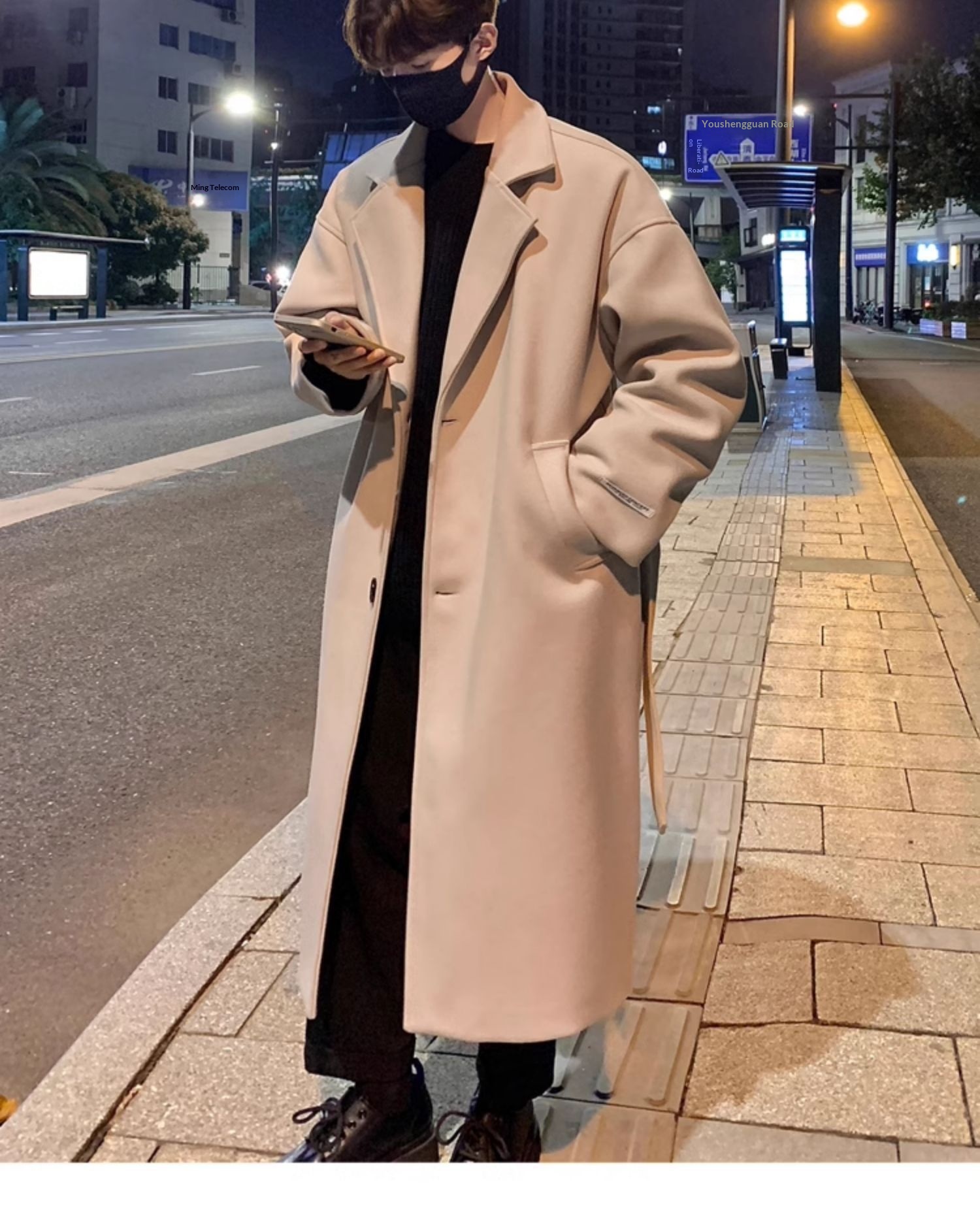 boy Boy Boy Shelby Mid-Length Wool For Men Winter British Style Chic Woolen Jacket High-End Over-the-Knee Trench Coat_voghion.com