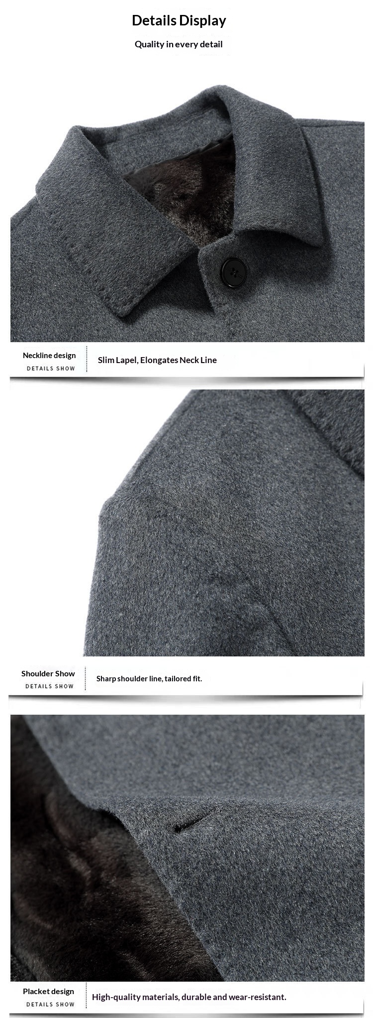 boy Boy Boy Plus Size Coat Men, Mid-Length, Winter Thickened Wool Double-Sided Woolen Coat, Oversized For Big And Tall Men_voghion.com