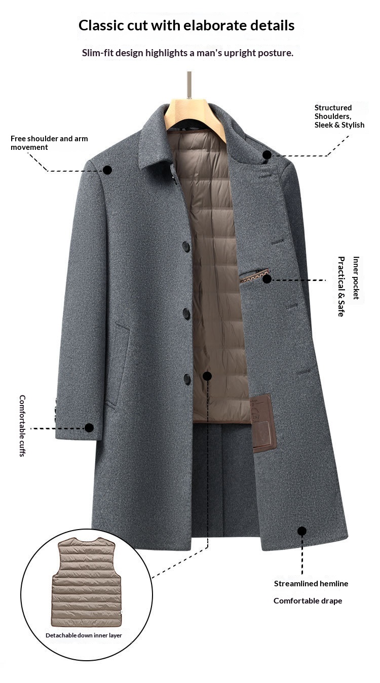 boy Boy Boy Plus Size Coat Men, Mid-Length, Winter Thickened Wool Double-Sided Woolen Coat, Oversized For Big And Tall Men_voghion.com