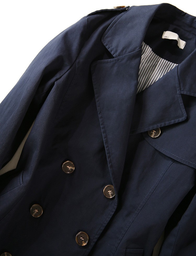 Women's Clothing Women's Clothing Women's Clothing Women's Clothing Quality Japanese Style New Trench Coat Short Versati_voghion.com