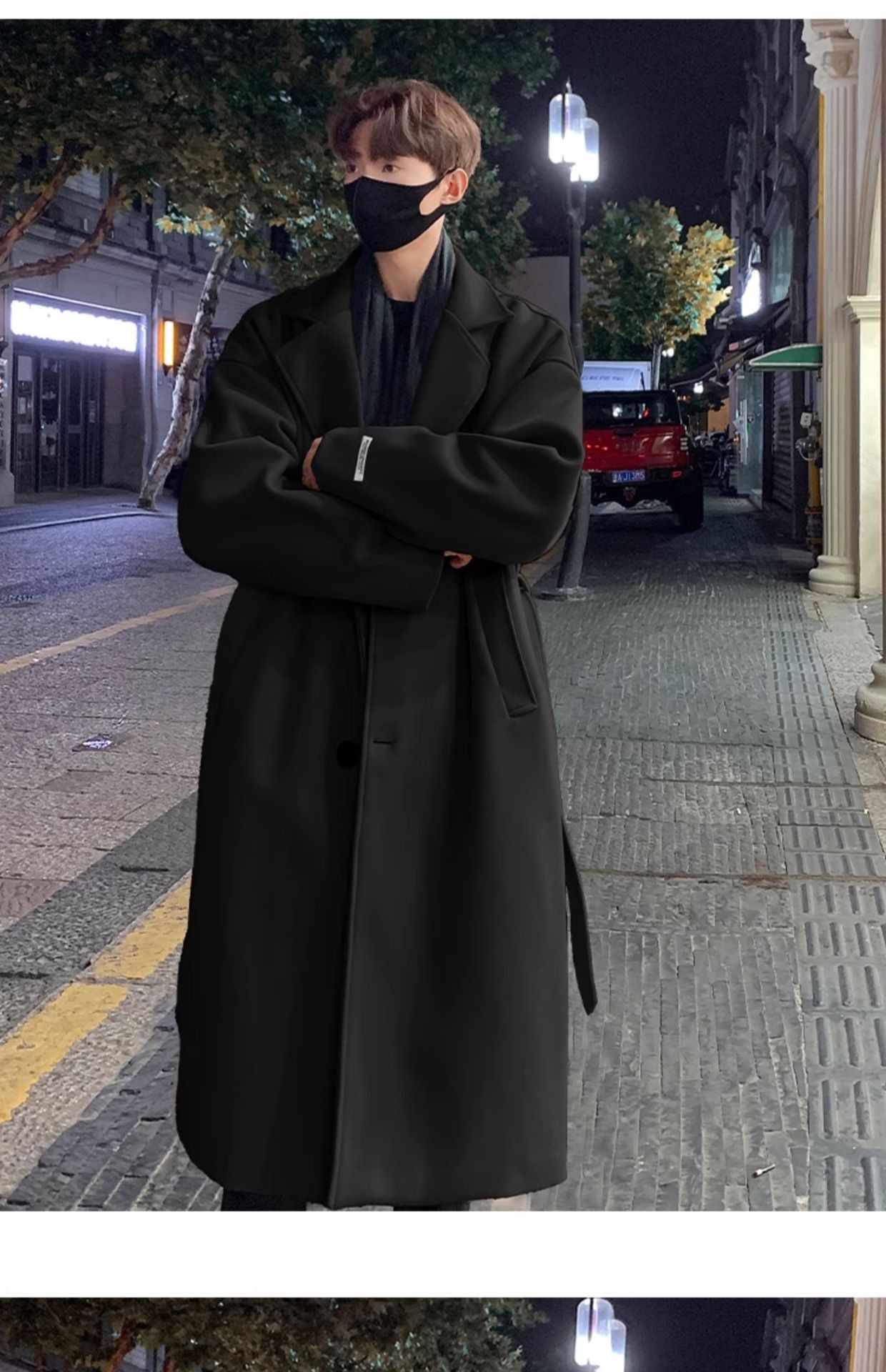 boy Boy Boy Shelby Mid-Length Wool For Men Winter British Style Chic Woolen Jacket High-End Over-the-Knee Trench Coat_voghion.com