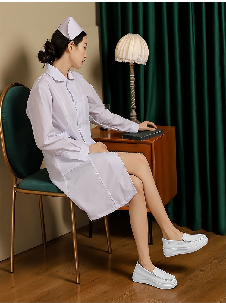 ShoeGlobe Scarpe da infermiera da donna, suola morbida, traspiranti, leggere, per allenamento, primavera, autunno, bianche, comode, piatte, da lavoro e da ufficio medico_voghion.com