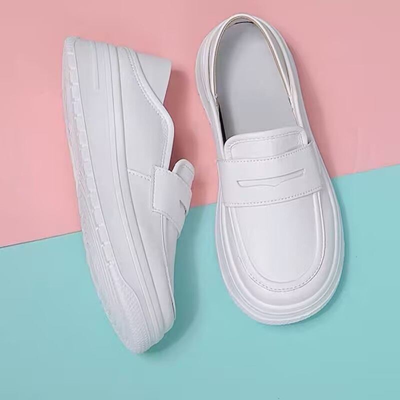 ShoeGlobe Nurse Damenschuh, weiche Sohle, atmungsaktiv, bequem, rutschfest, Einzelmodell, Frühjahr/Herbst 2025, neue dicke Sohle, medizinisch_voghion.com