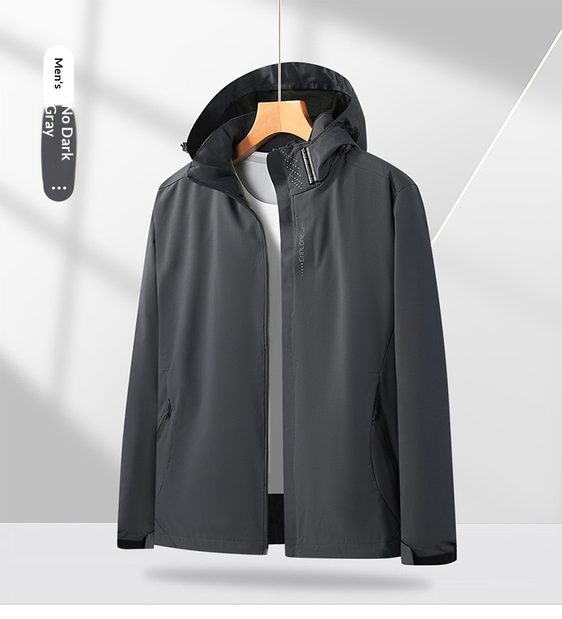 Women's Clothing Couple Style Windproof Waterproof Wear-resistant Outdoor Workwear Jacket Autumn Winter Casual Trench Coat For Men_voghion.com