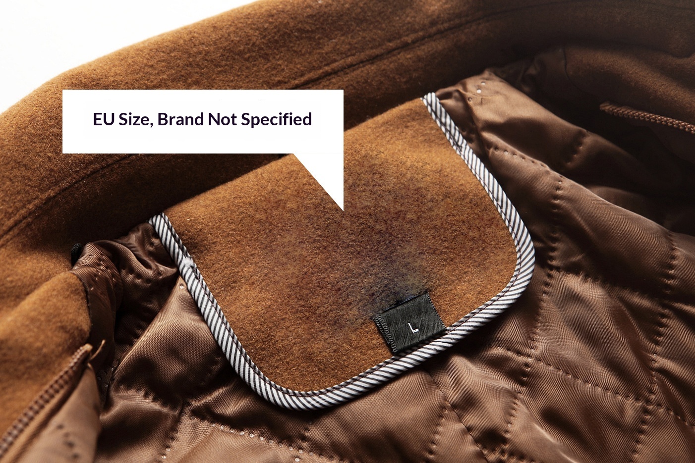 Manteau d'hiver en laine européenne pour garçon, veste à double col, vente en gros transfrontalière, vêtements pour hommes grandes tailles_voghion.com