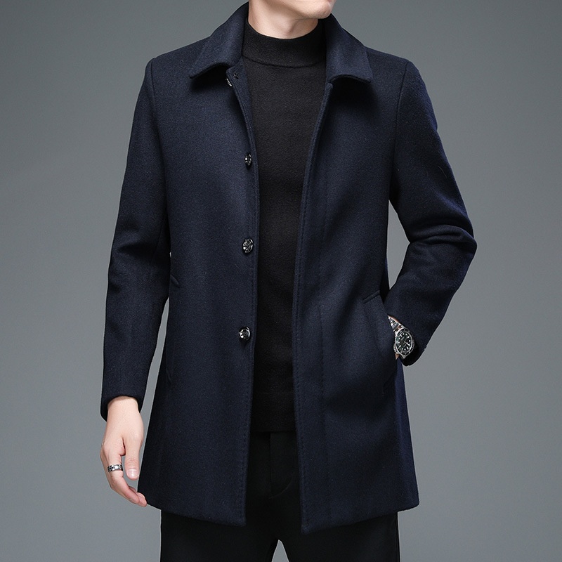 Women's Clothing Women's Clothing Women's Clothing Women's Clothing 2025 Spring Autumn New Men's Trench Coat For Middle-_voghion.com