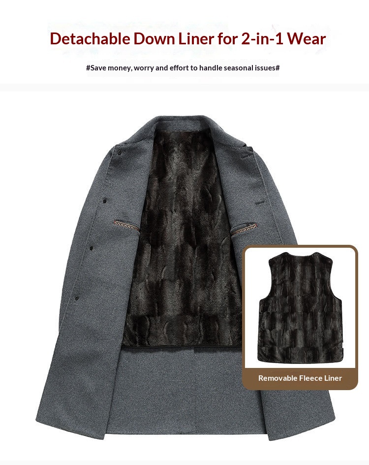 boy Boy Boy Plus Size Coat Men, Mid-Length, Winter Thickened Wool Double-Sided Woolen Coat, Oversized For Big And Tall Men_voghion.com