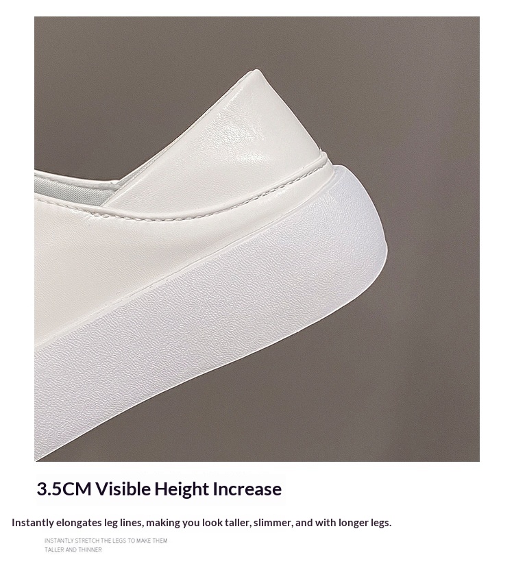 ShoeGlobe Nure da donna, comode e non affaticanti, scarpe da lavoro speciali per ufficio e medicina, bianche, in pelle, primaverili e autunnali_voghion.com