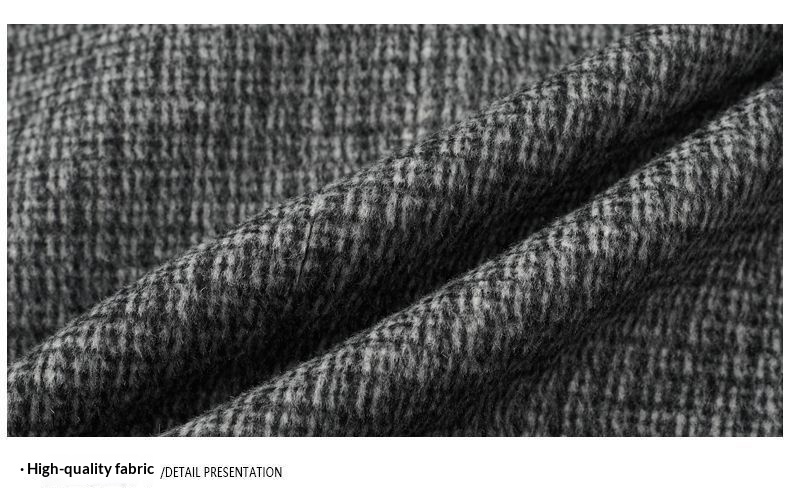 boy Boy Boy Autumn Winter Thickened Wool For Men, Dad's Warm Suit Collar Jacket, Fashionable Trendy Mid-Length Trench Coat_voghion.com