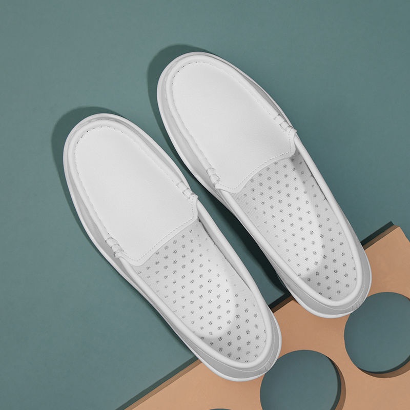 ShoeGlobe Neue Modelle für Krankenschwestern und Pflegerinnen: Atmungsaktive, rutschfeste und gepolsterte Arbeitsschuhe für medizinische Zwecke, bequeme Freizeitschuhe mit dicker Sohle._voghion.com