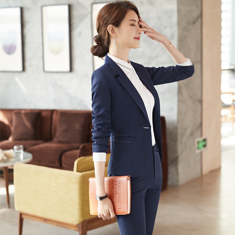 ChicShe Suit Set For Spring, Autumn, Winter Seasons, Elegant Goddess Professional Wear, Plus Size Small Blazer, Formal Workwear,_voghion.com