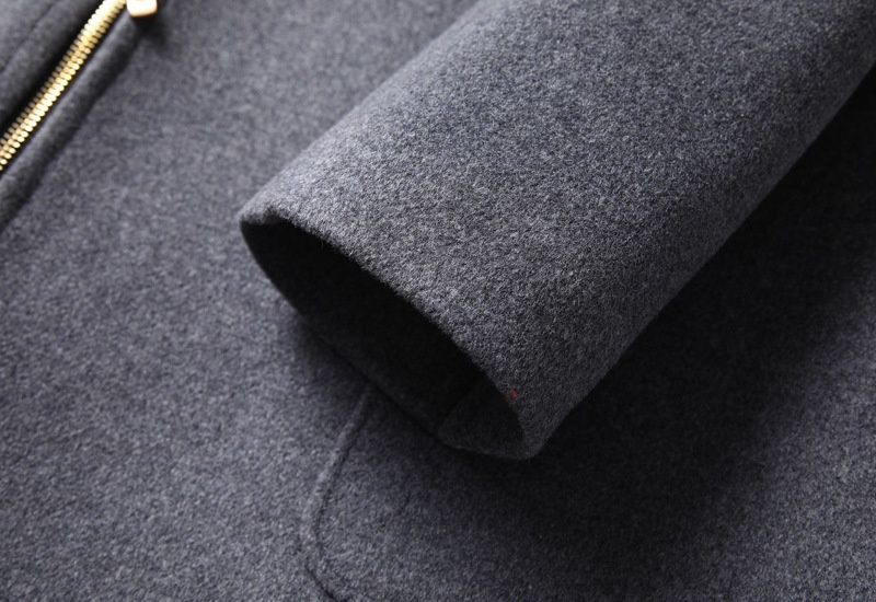 boy Boy Boy 2024 New Autumn Winter Wool Coat Mid-Length Thickened Zipper Fashion Jacket Men's Cross-Border Exclusive_voghion.com