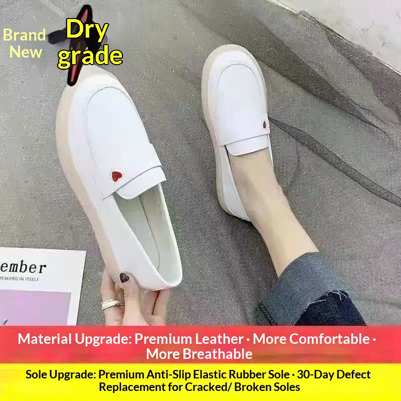 ShoeGlobe Damen-Krankenschwesterschuhe mit weicher Sohle, bequem, Modell 2025, neu, für Krankenhauspraktikanten, weiß, atmungsaktiv, ermüdungsfreie Arbeitsschuhe_voghion.com