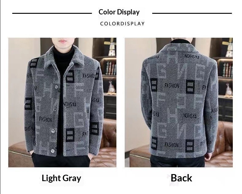 boy Boy Boy 2023 Men's Autumn Winter New Short Woolen Coat Korean Style Warm Thickened Casual Jacket_voghion.com