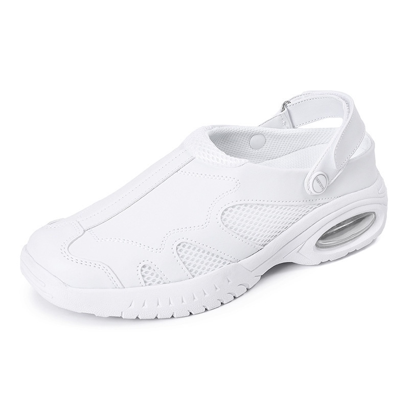 ShoeGlobe Size 49 Work Nurse For Women Soft Sole Breathable Comfortable Non-Slip Medical White Cushioned Shoes_voghion.com