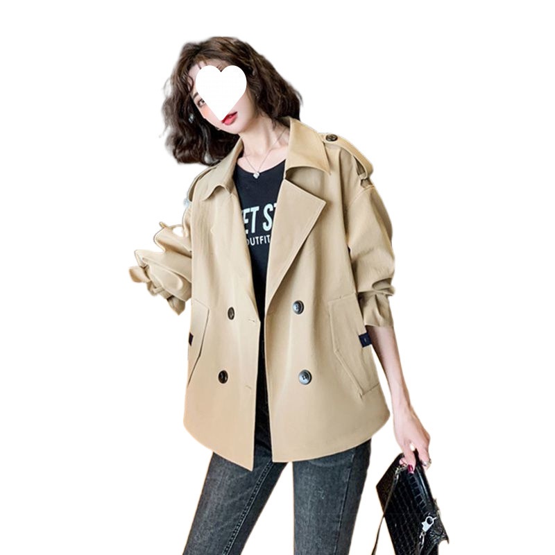 Women's Fashion Women's Fashion Women's Fashion Women's Short Elegant Trench Coat For Women, Autumn New Korean Style Sui_voghion.com