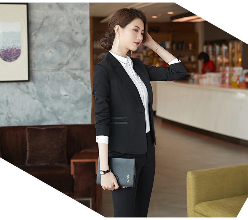 ChicShe Suit Set For Spring, Autumn, Winter Seasons, Elegant Goddess Professional Wear, Plus Size Small Blazer, Formal Workwear,_voghion.com