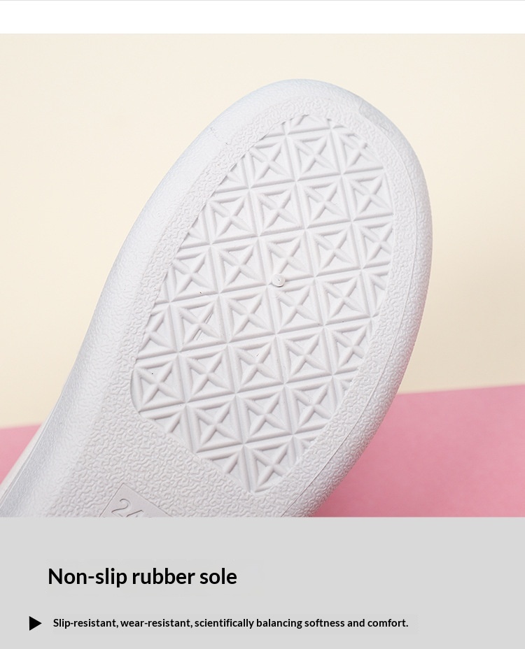 ShoeGlobe Flache Pflegeschuhe für Damen, bequeme, lässige Sommerschuhe mit weicher Sohle, weiß, rutschfest und atmungsaktiv, medizinische Arbeitsschuhe_voghion.com