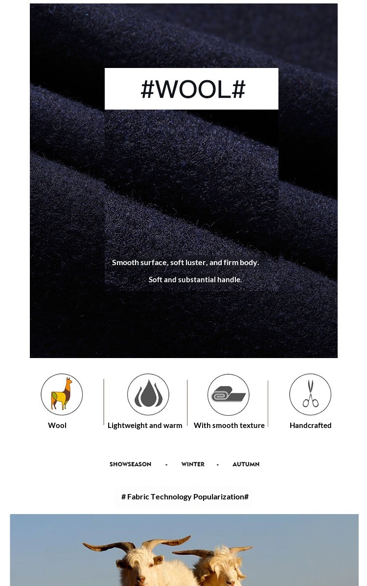 boy Boy Boy Autumn Winter New Men's Slim Fit Youth Korean Style Mid-Length Wool Coat For Men_voghion.com