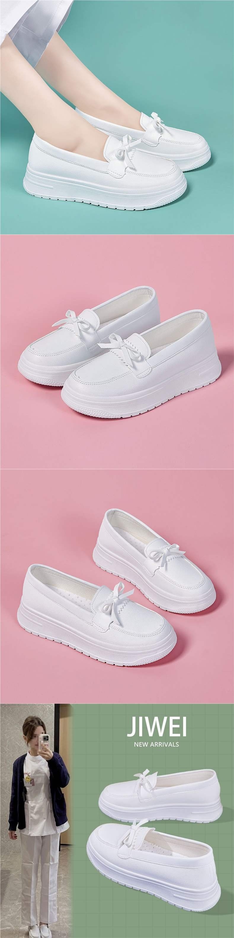 ShoeGlobe Umstandsschuhe für Frühling und Herbst: Weich, atmungsaktiv, bequem, geruchshemmend, rutschfest, dicke Sohle, zum Hineinschlüpfen, für den Krankenhausaufenthalt geeignet_voghion.com