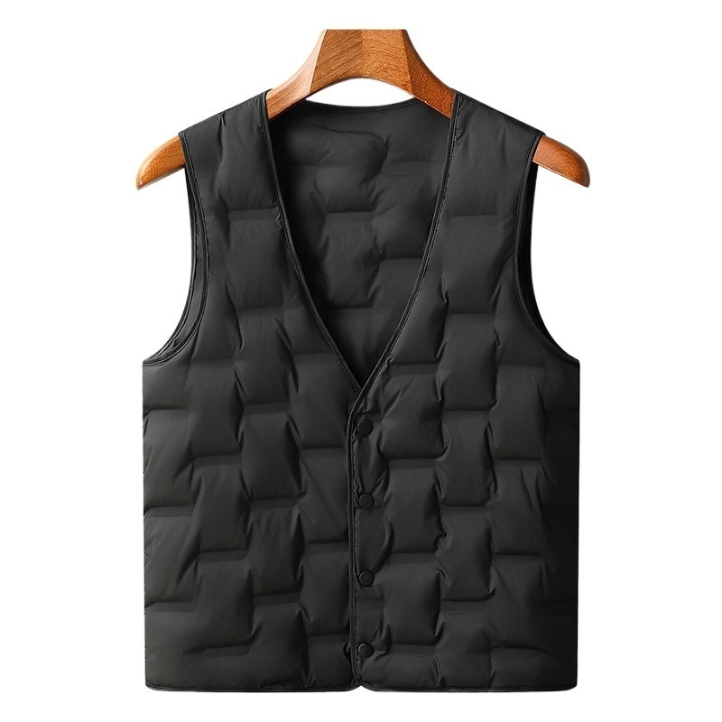 boy Boy Boy 2025 Autumn Winter Double-Sided Wool Men's Jacket New High-End Casual Short Coat Double-Breasted Down Liner_voghion.com