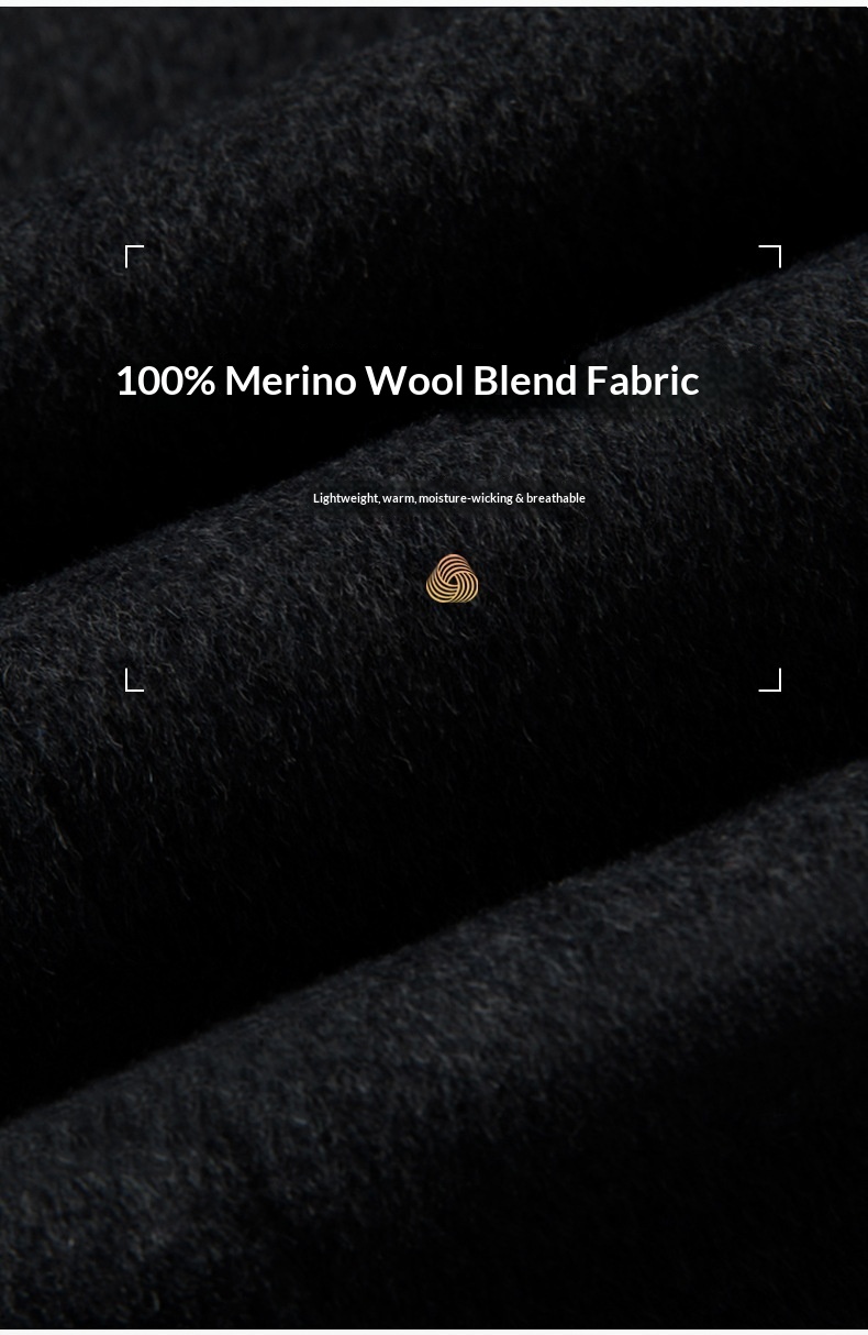 Manteau Boy Boy 100% laine double face Automne-Hiver 2025, nouveau manteau épais en duvet pour homme, vêtement de travail décontracté_voghion.com