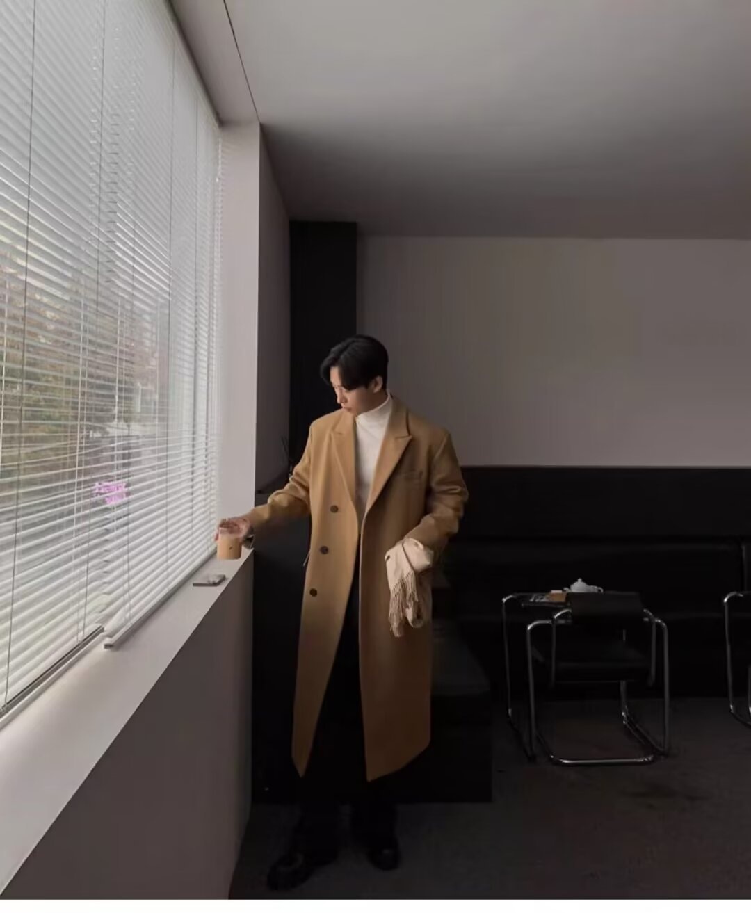 boy Boy Boy Autumn Winter Trench Men's Wool Overcoat Knee-Length Padded Jacket Coat 2024_voghion.com