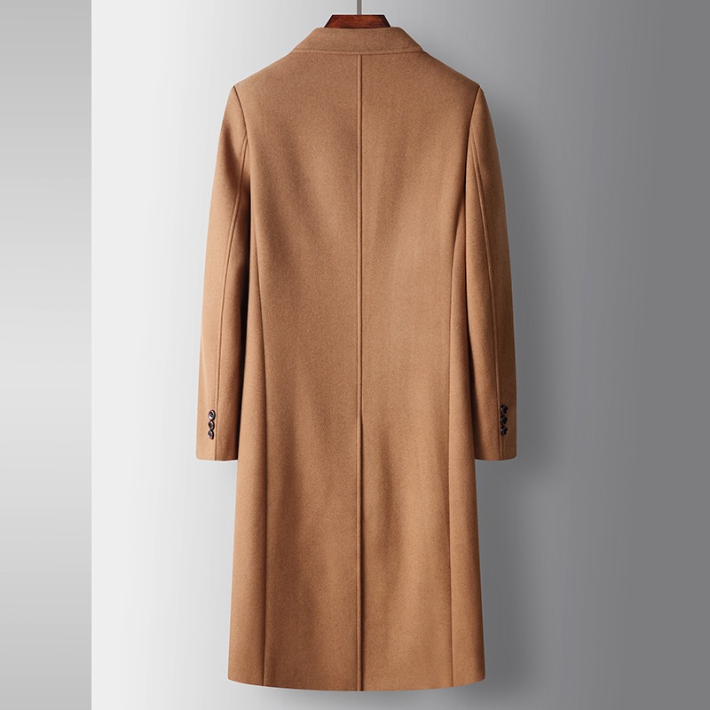 boy Boy Boy Men's Autumn Winter Long Over-the-Knee Double-Breasted Wool Trench Coat For Young And Middle-Aged Business Casual Warm_voghion.com