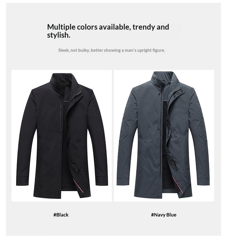 2021 Autumn New Coat Middle-aged Men's Mid-length Sleeve_voghion.com