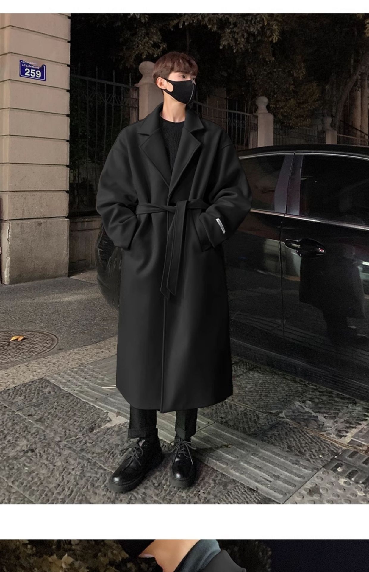 boy Boy Boy Shelby Mid-Length Wool For Men Winter British Style Chic Woolen Jacket High-End Over-the-Knee Trench Coat_voghion.com