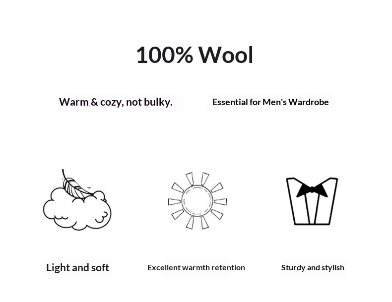 boy Boy Boy Autumn Winter New Men's Double-Breasted Short Double-Sided Wool Coat Business Casual Suit Collar Woolen Jacket_voghion.com