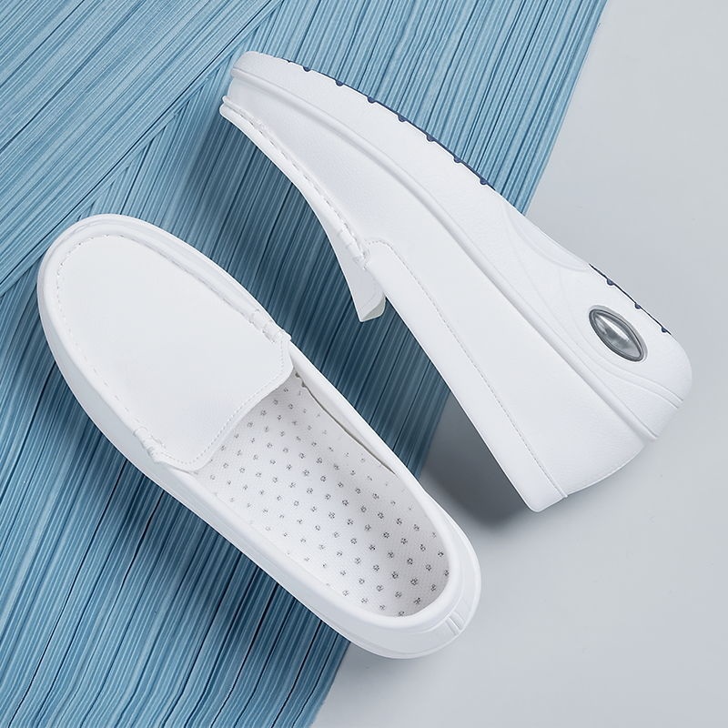 ShoeGlobe Neue Modelle für Krankenschwestern und Pflegerinnen: Atmungsaktive, rutschfeste und gepolsterte Arbeitsschuhe für medizinische Zwecke, bequeme Freizeitschuhe mit dicker Sohle._voghion.com