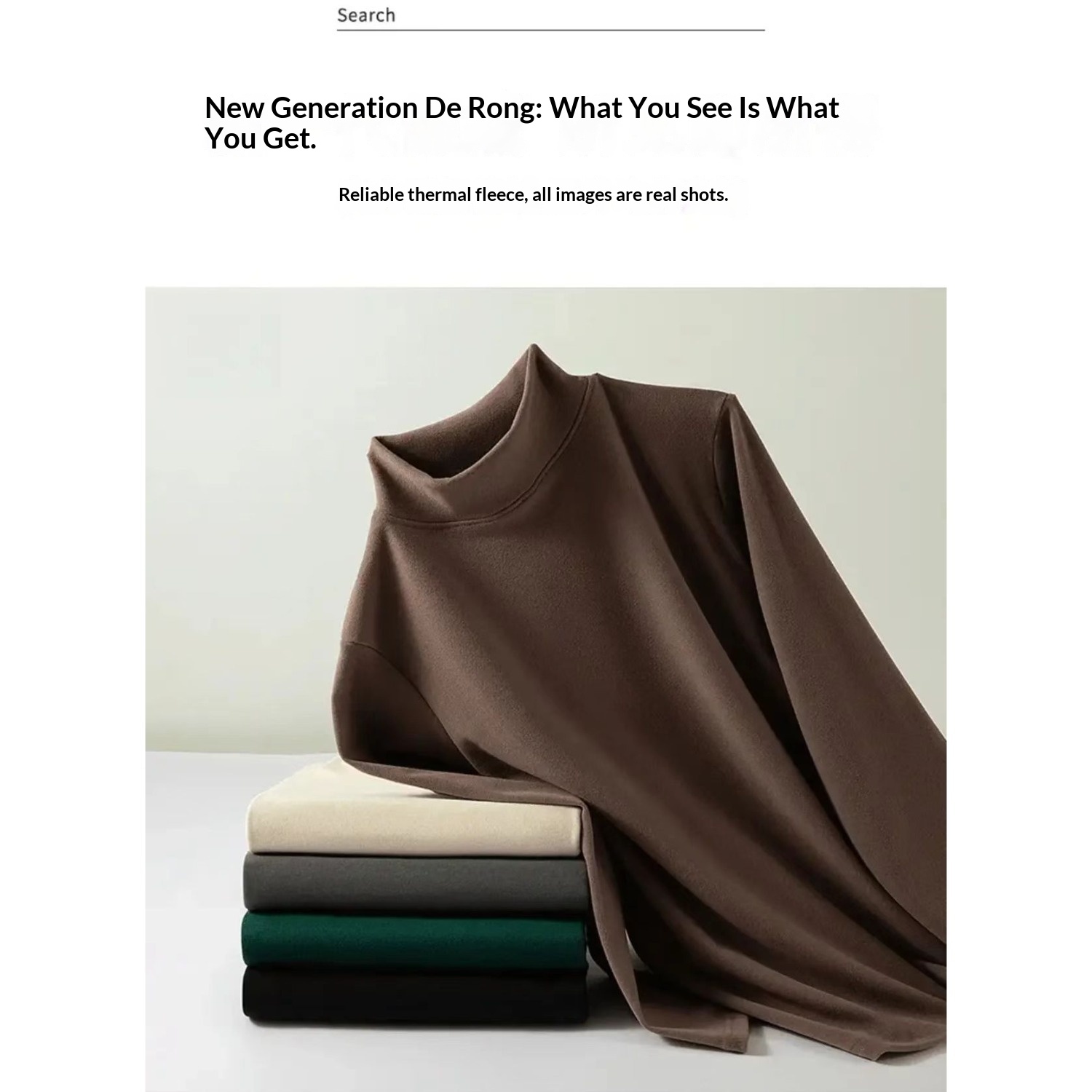 boy Boy Boy De Rong Base Shirt For Men, Autumn Winter Coat, Suit Inner Layer, Solid Color T-Shirt, Mature And Stable Men's Fashion,_voghion.com