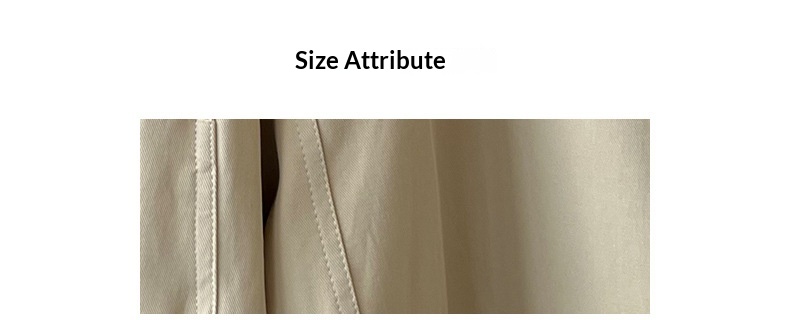Women's Clothing Women's Clothing Women's Clothing Women's Clothing Yanshuang French Retro Style Mid-Length Trench Coat_voghion.com