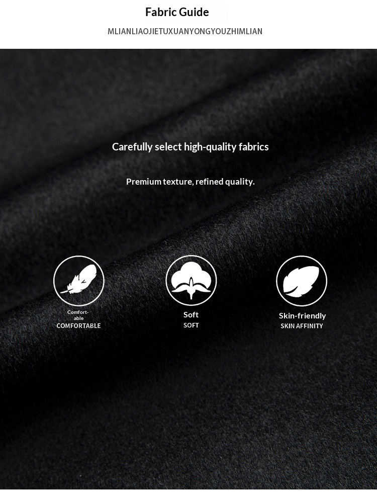 boy Boy Boy Wool And Goose Down Coat With Cashmere Men, Turn-Down Collar, Winter New Mid-Length Business Thickened Woolen Jacket For_voghion.com