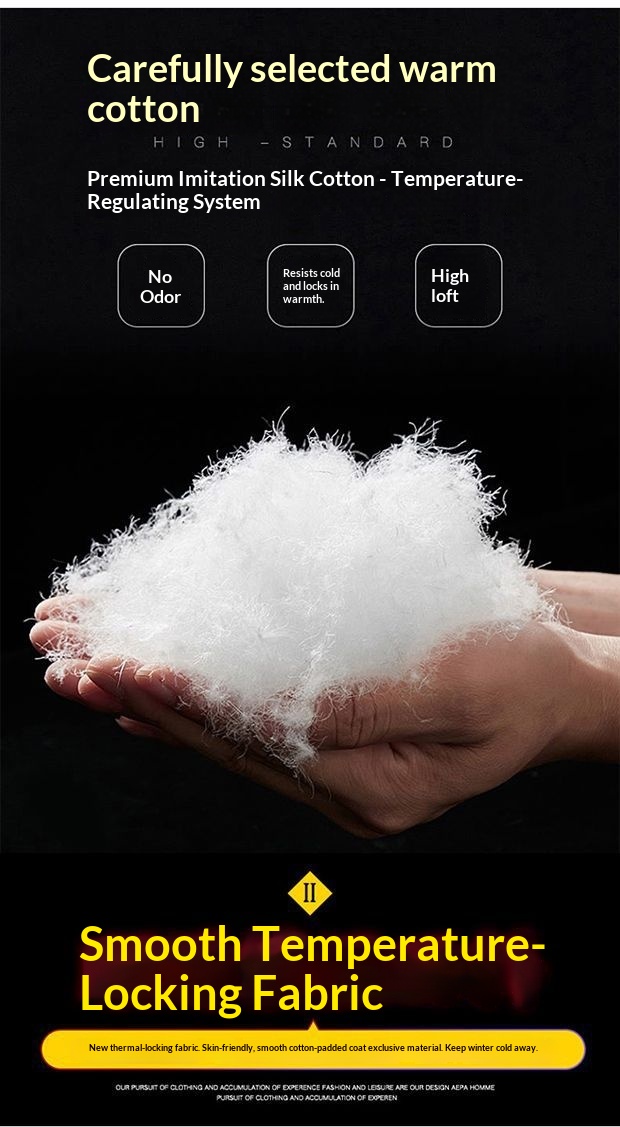 Manteau mi-long en laine style automne élégant hiver tendance coréen coupe slim pour homme_voghion.com