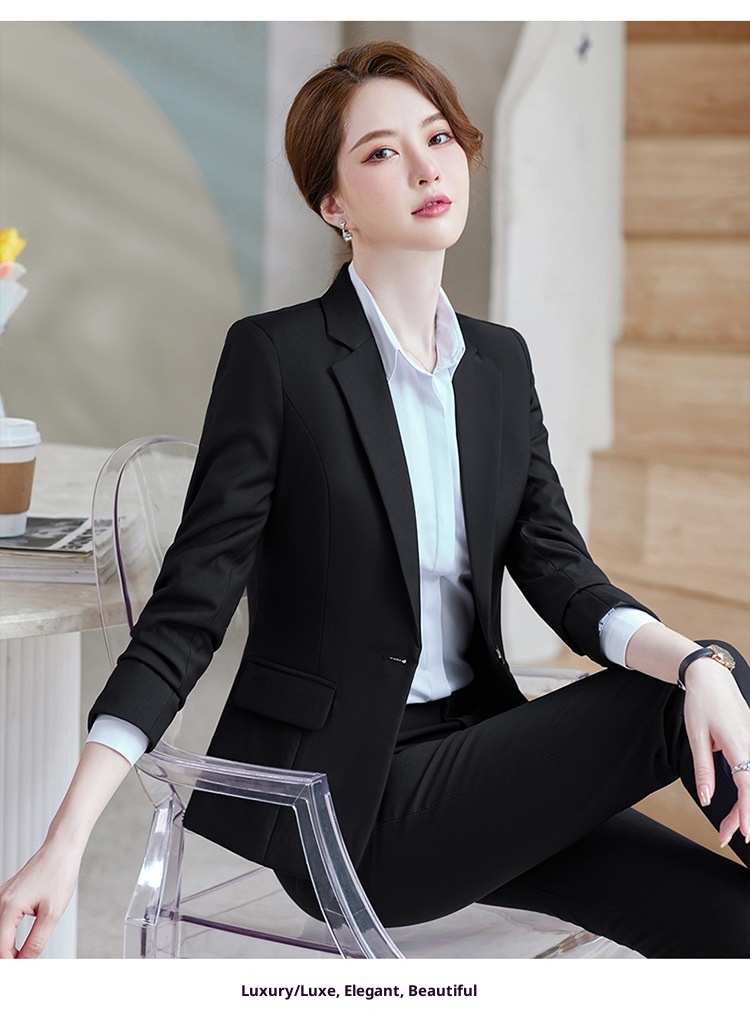 ChicShe Professional Women's Suit Set 2025 New Fashionable Elegant Blazer Spring Autumn Interview Formal Workwear_voghion.com