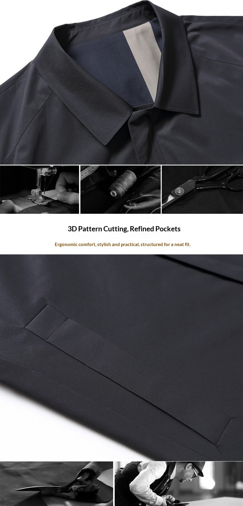 2021 Women's Clothing Women's Clothing Women's Clothing Women's Clothing Trench Coat Mid-Length, Turn-Down Collar, Business_voghion.com