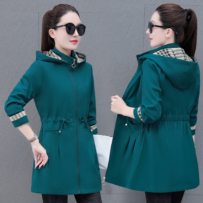 Women's Clothing Women's Clothing Women's Clothing Women's Mid-Length Hooded Detachable Trench Coat For Women, Spring An_voghion.com