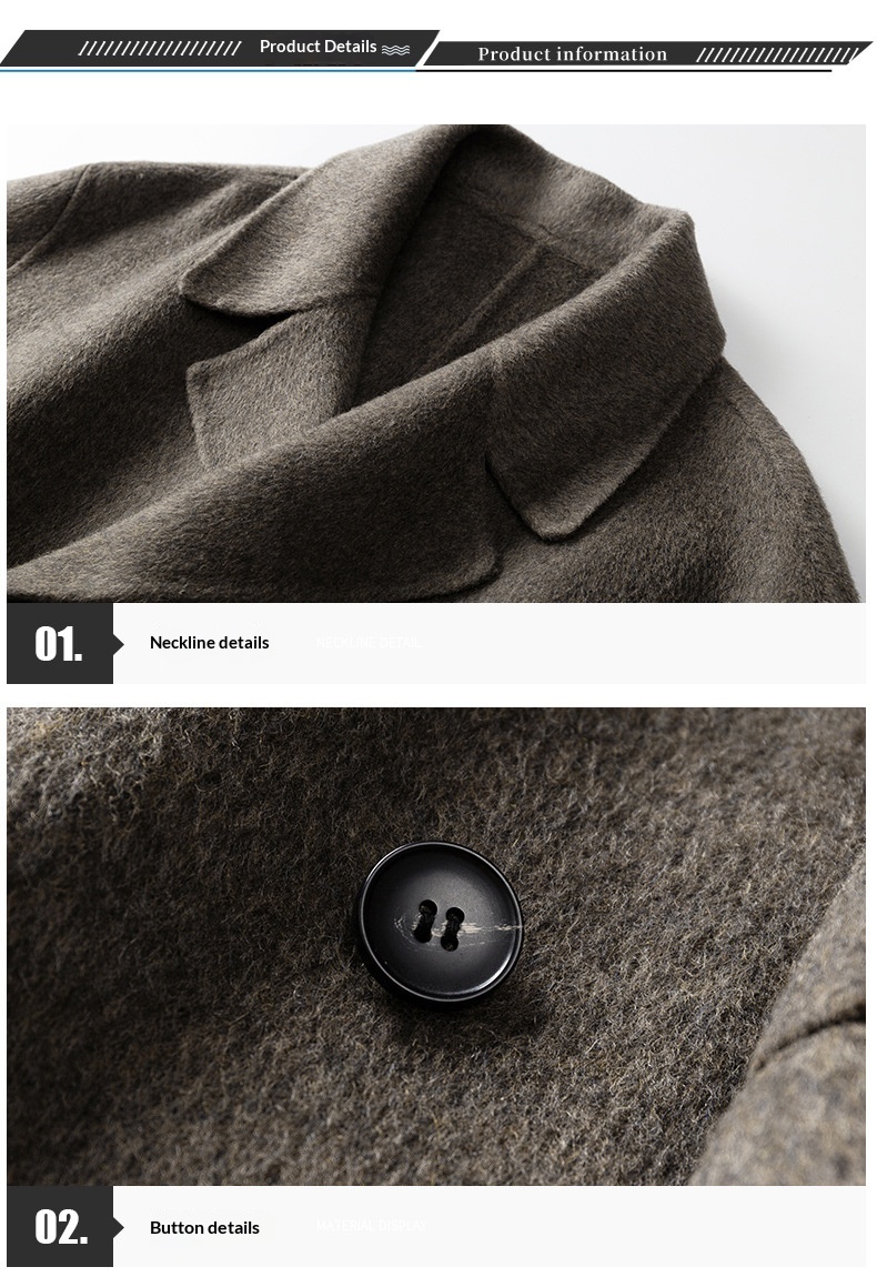 boy Boy Boy 2025 Autumn Winter New Men Mid-Length Over-the-Knee Sheep Wool Woolen Trench Coat Korean Style Trendy_voghion.com