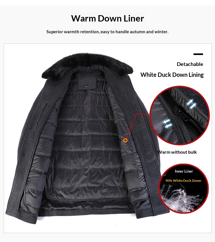 boy Boy Boy Winter Down Liner Cashmere Mid-Length Middle-aged Men Dad Wear Warm Fur Collar Woolen Coat_voghion.com