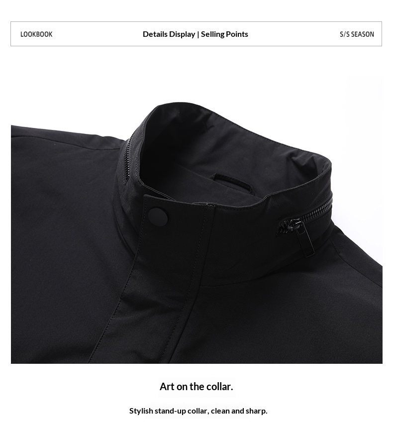 2021 Autumn New Coat Middle-aged Men's Mid-length Sleeve_voghion.com