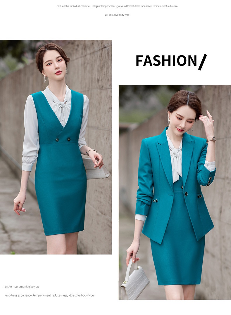 ChicShe European And American Cross-Border Hot-Selling Commuter Foreign Trade Women's Suit Jacket Professional Pants_voghion.com