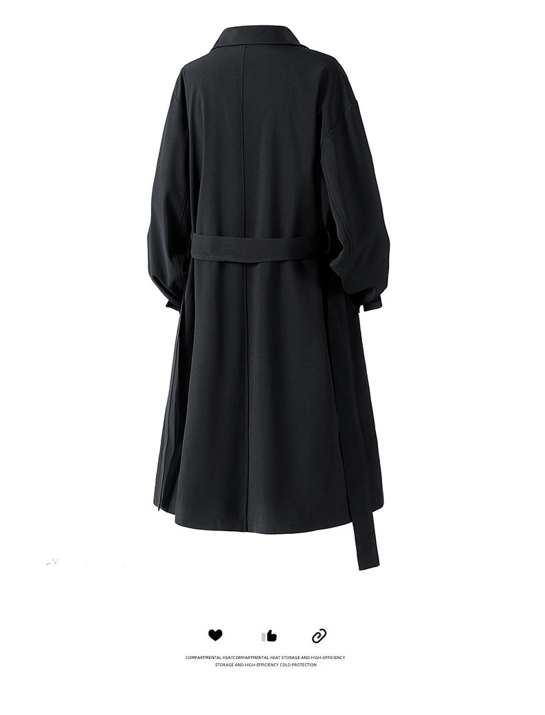 Women's Clothing Women's Clothing Women's Clothing Women's Clothing Spring And Autumn Khaki Trench Coat For Men, Mid-Len_voghion.com