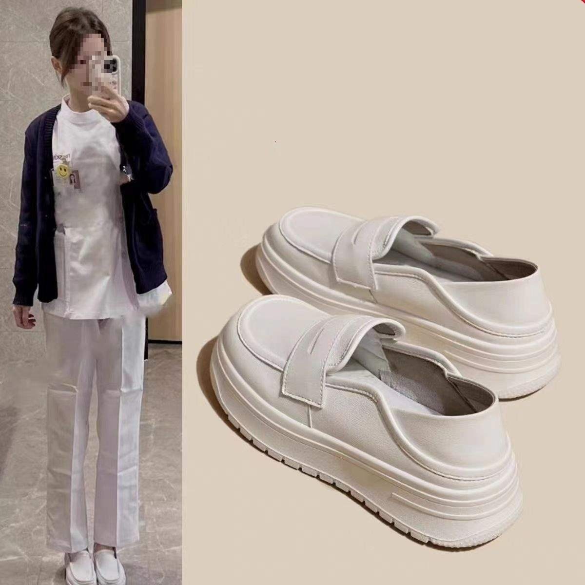 ShoeGlobe Sommer-Schuhe, geruchshemmend, rutschfest, für medizinisches Personal, Damen, weiche, dicke Sohle, atmungsaktiv, bequem, für Krankenschwestern_voghion.com