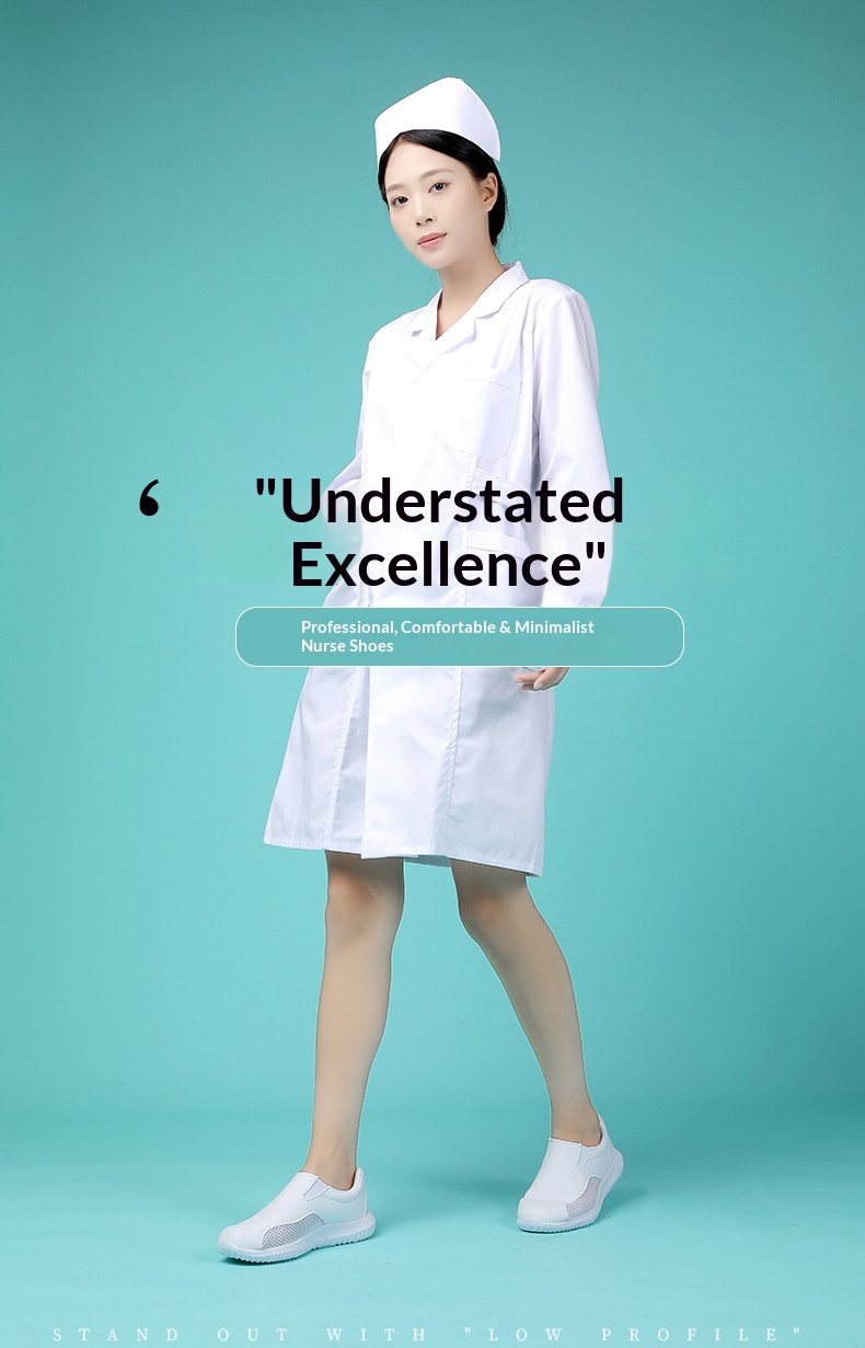 ShoeGlobe Nurse für Damen und Herren, weiche Sohle, bequem, rutschfest, flach, für Frühling, Herbst und Sommer, große Größen, leicht, medizinisch_voghion.com
