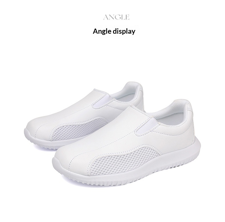 ShoeGlobe Nurse für Damen und Herren, weiche Sohle, bequem, rutschfest, flach, für Frühling, Herbst und Sommer, große Größen, leicht, medizinisch_voghion.com