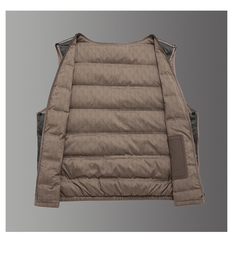 Manteau Boy Boy 100% laine double face Automne-Hiver 2025, nouveau manteau épais en duvet pour homme, vêtement de travail décontracté_voghion.com