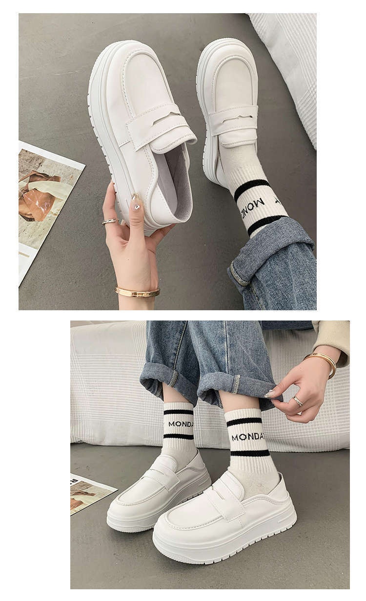 ShoeGlobe Damen-Pflegeschuhe in Weiß, weiche Sohle, beidseitig tragbar, neues Modell Frühjahr/Herbst 2025, bequem für lange Arbeitstage, ideal für medizinische Berufe_voghion.com